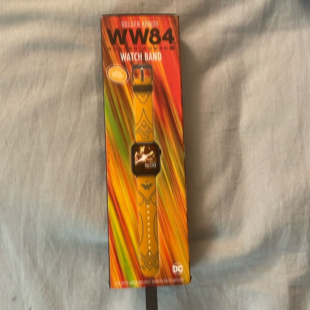 Golden Armor WW84 Wonder Woman DC Watch Band